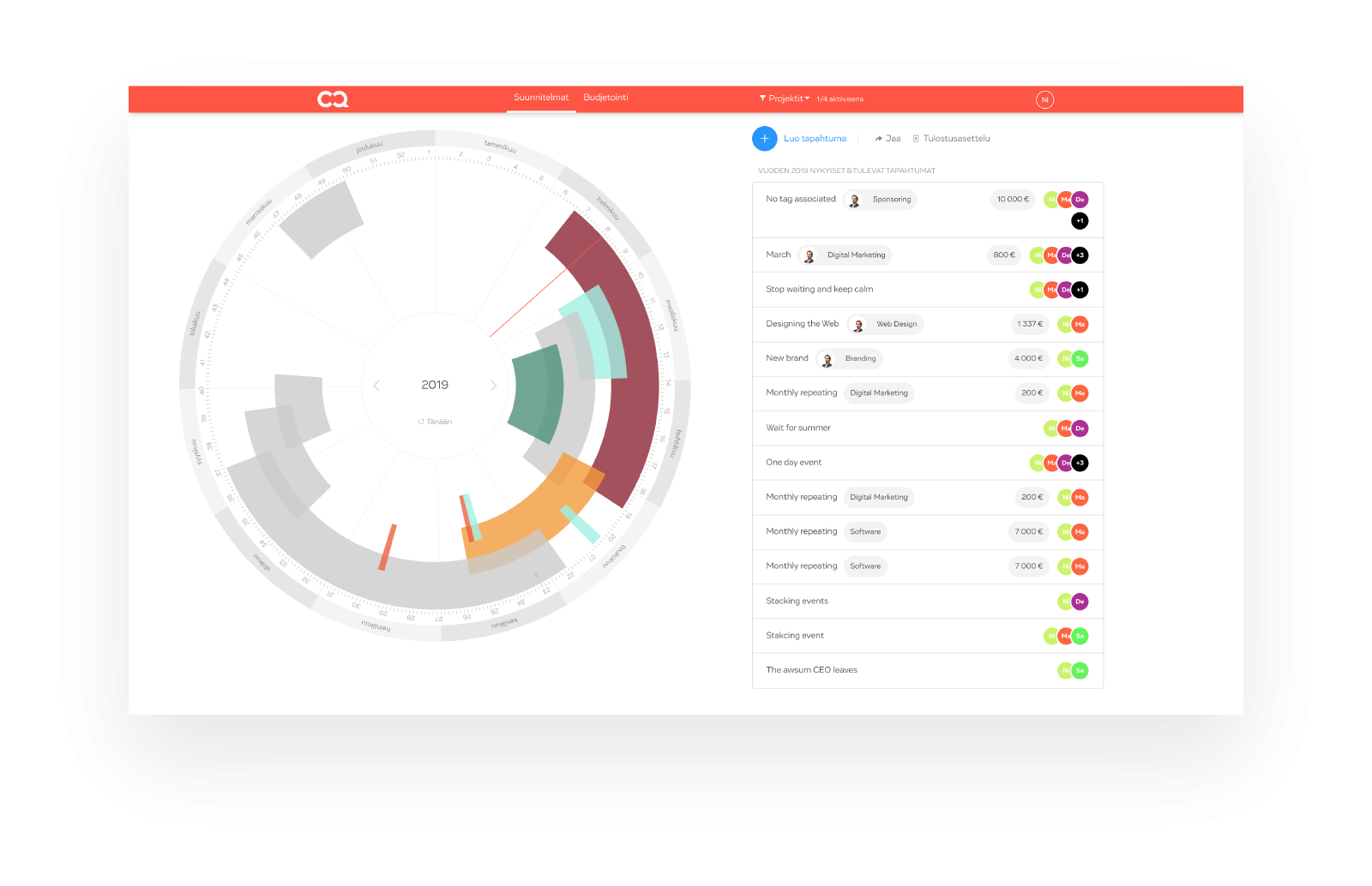 Vuosikello pohja Cloqqa