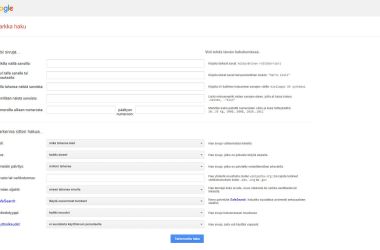 Google tarkka haku