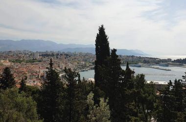 Scenic view in Split, Croatia