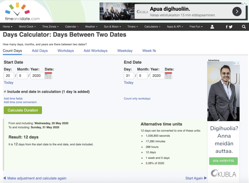 Display mainonta Google Display Networkissa